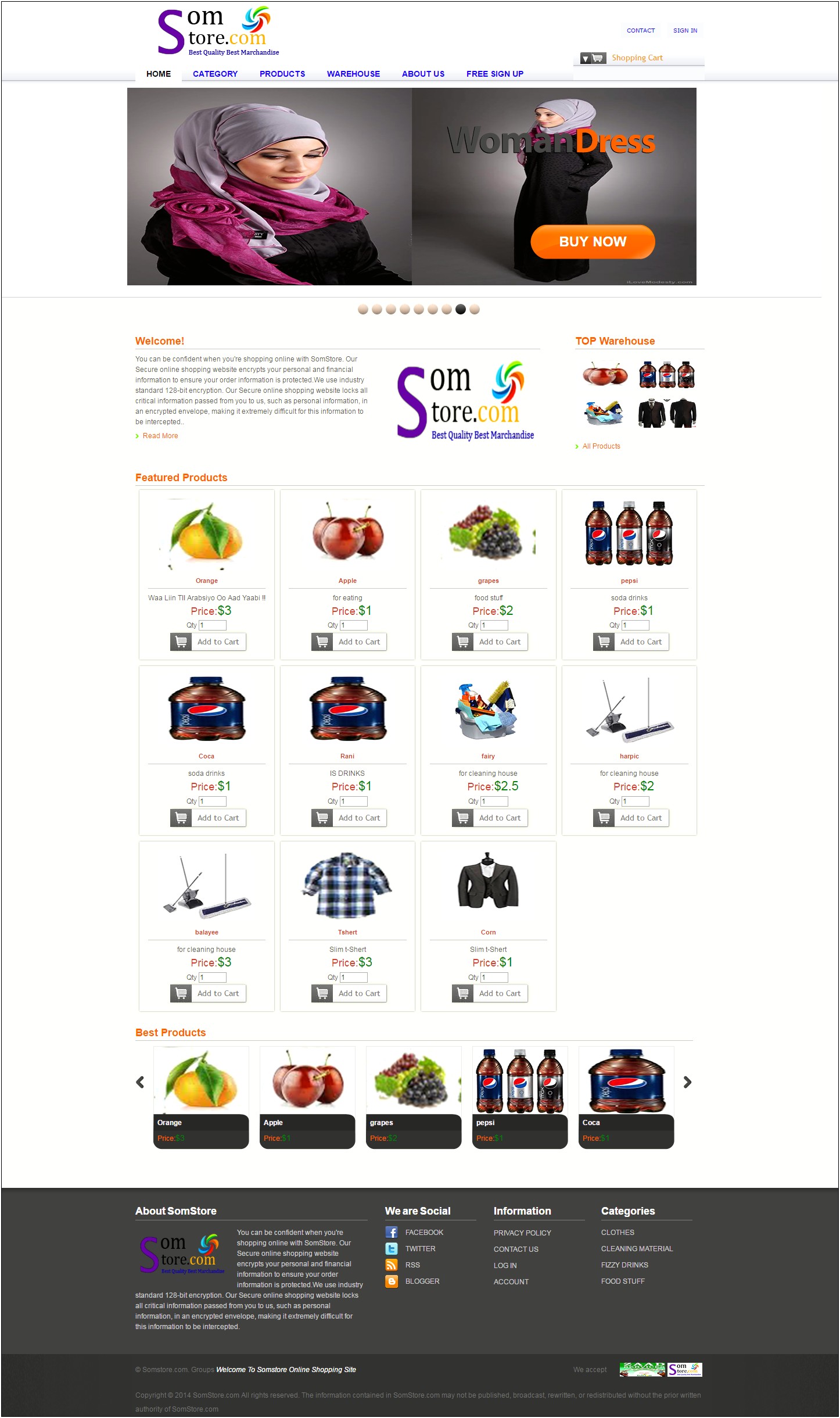 Shopping Cart Templates Free Download In Php