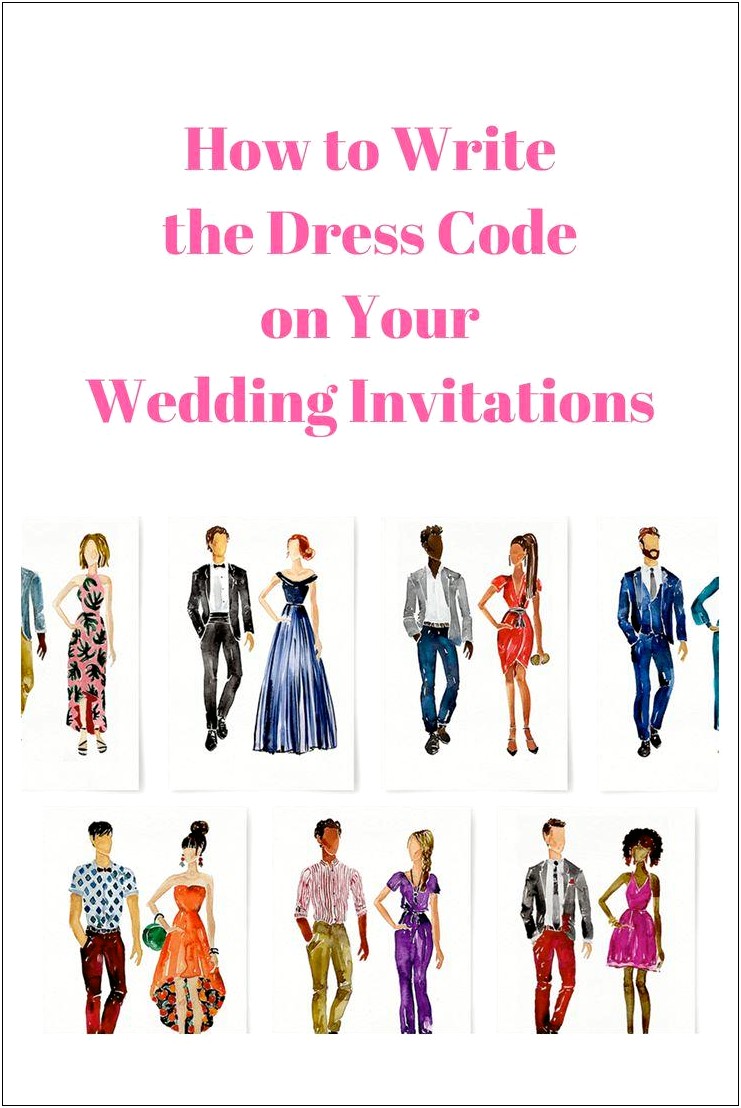 Should You Put Dress Code On Wedding Invitation