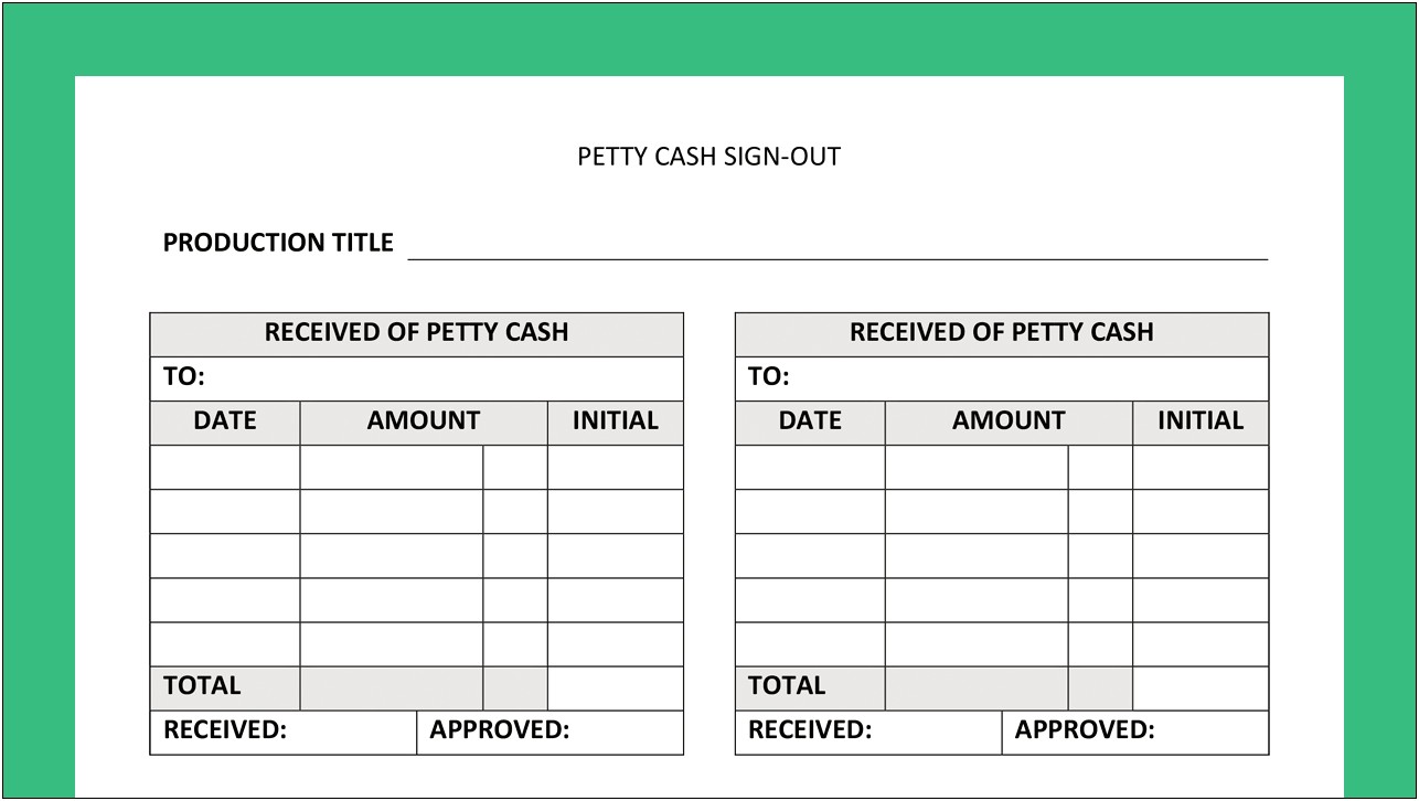 Sign In Sign Out Sheet Free Templates
