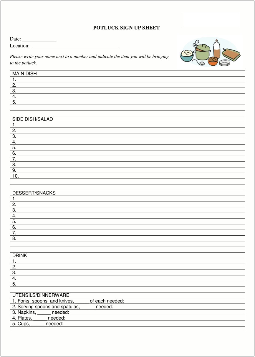 Sign In Sign Out Sheet Template Free