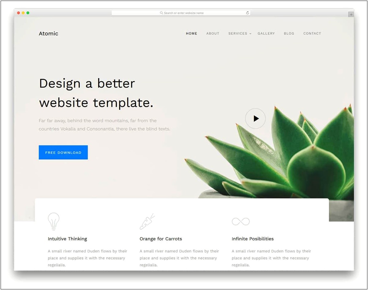 Simple Banking Home Page Html Templates Free Download