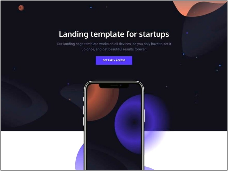 Simple Landing Page Templates With Email Free