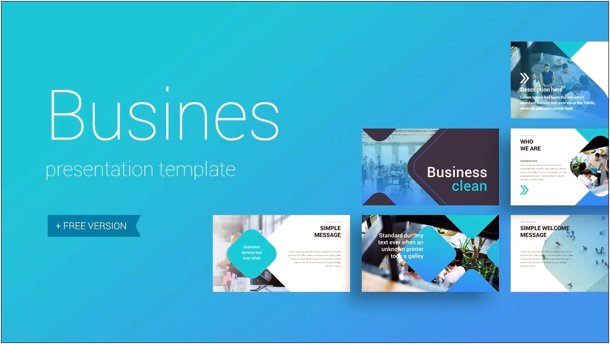 Simple Powerpoint Presentation Templates Free Download