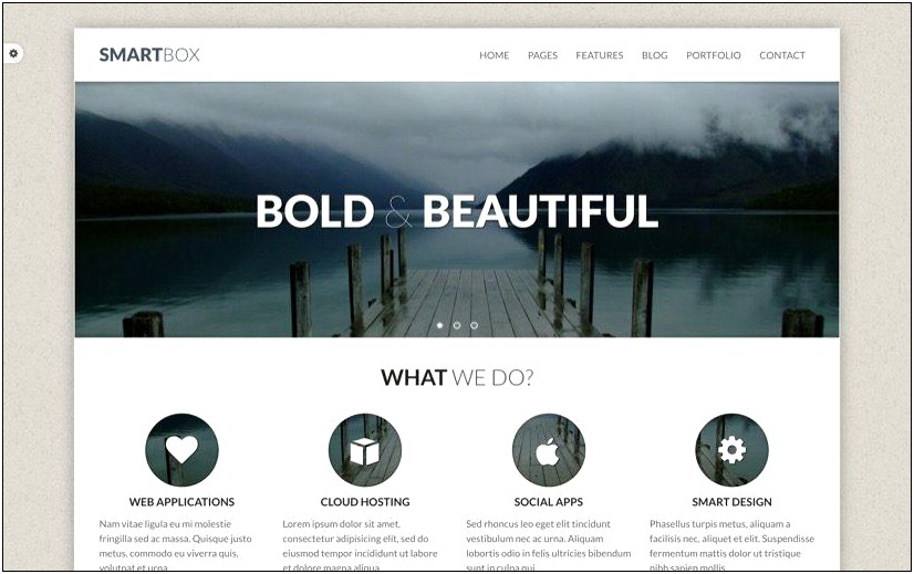 Smartbox Responsive Bootstrap Html Template Free Download