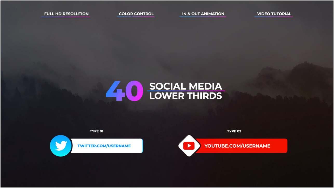 Social Media After Effects Template Free