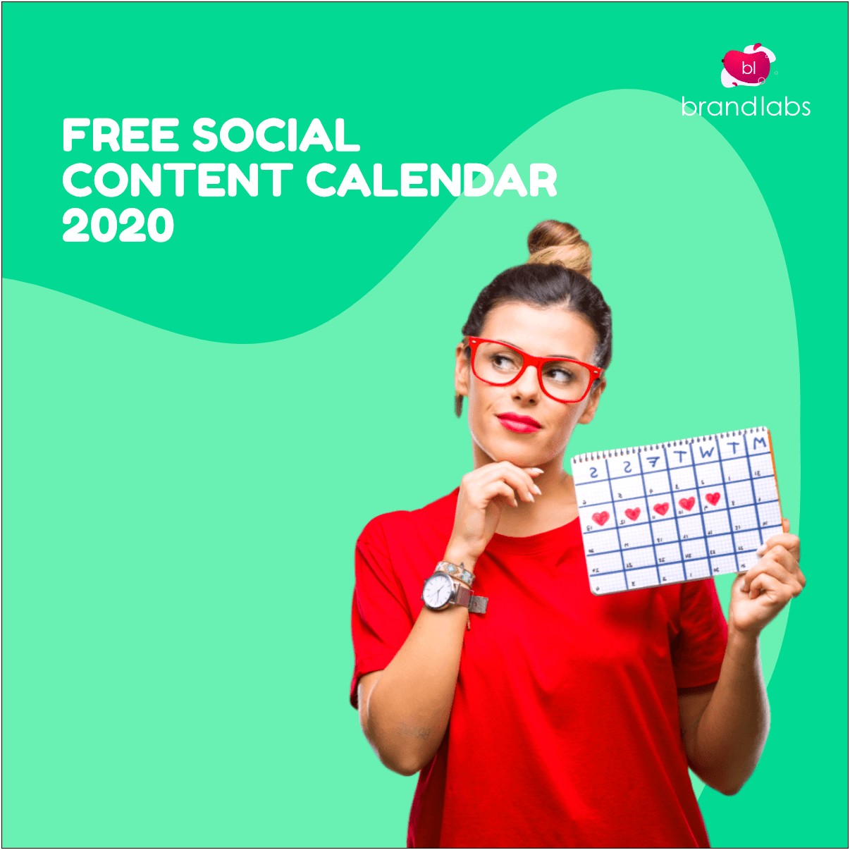 Social Media Content Calendar Template 2020 Free Download
