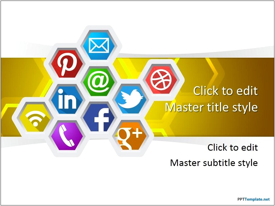 Social Media Marketing Ppt Template Free Download Effects