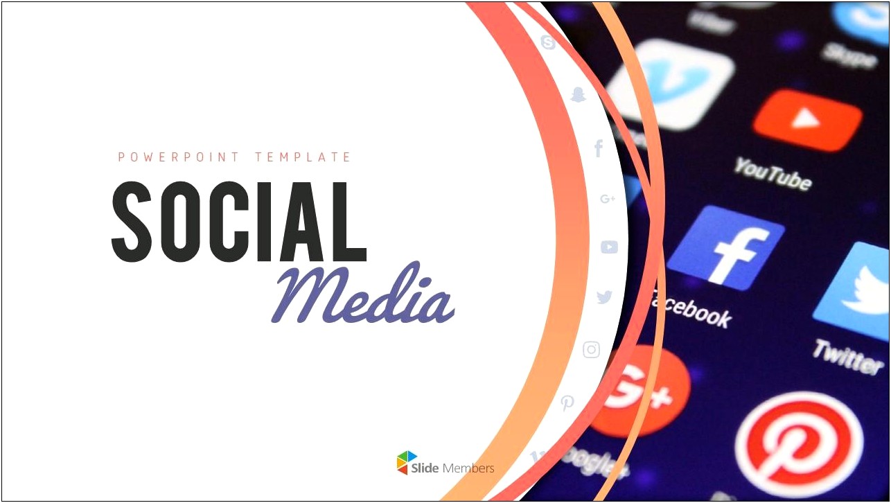 Social Media Ppt Template Free Download
