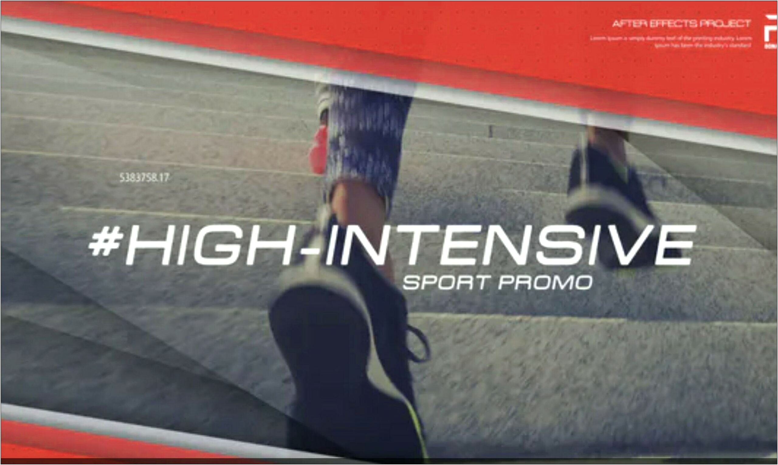 Sport Show Graphic Package After Effects Template Free