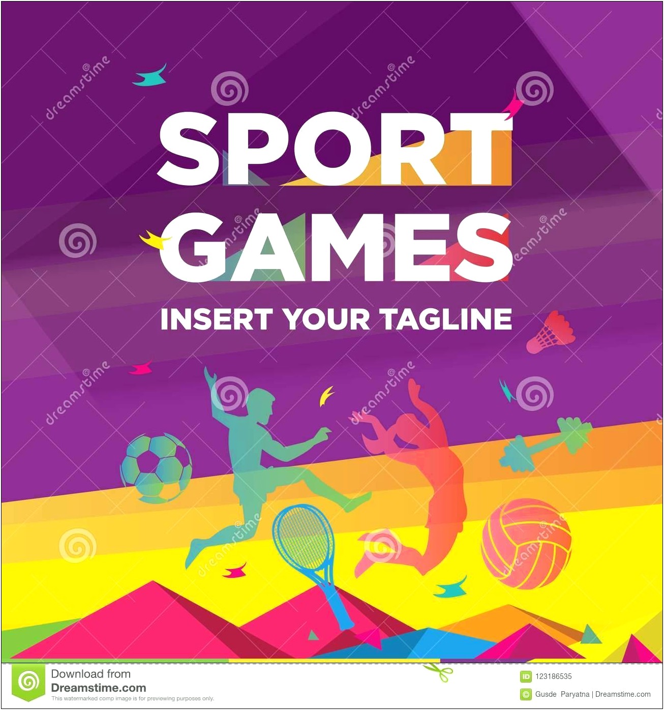 Sports Day Poster Template Free Download