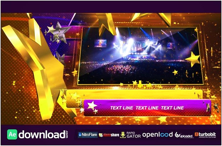 Star Award Show Package After Effects Template Free