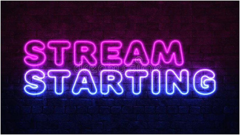 Stream Is Starting Soon Template Free