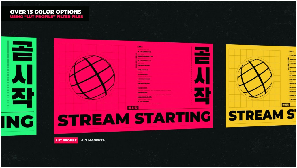 Stream Starting Soon Template Free Download