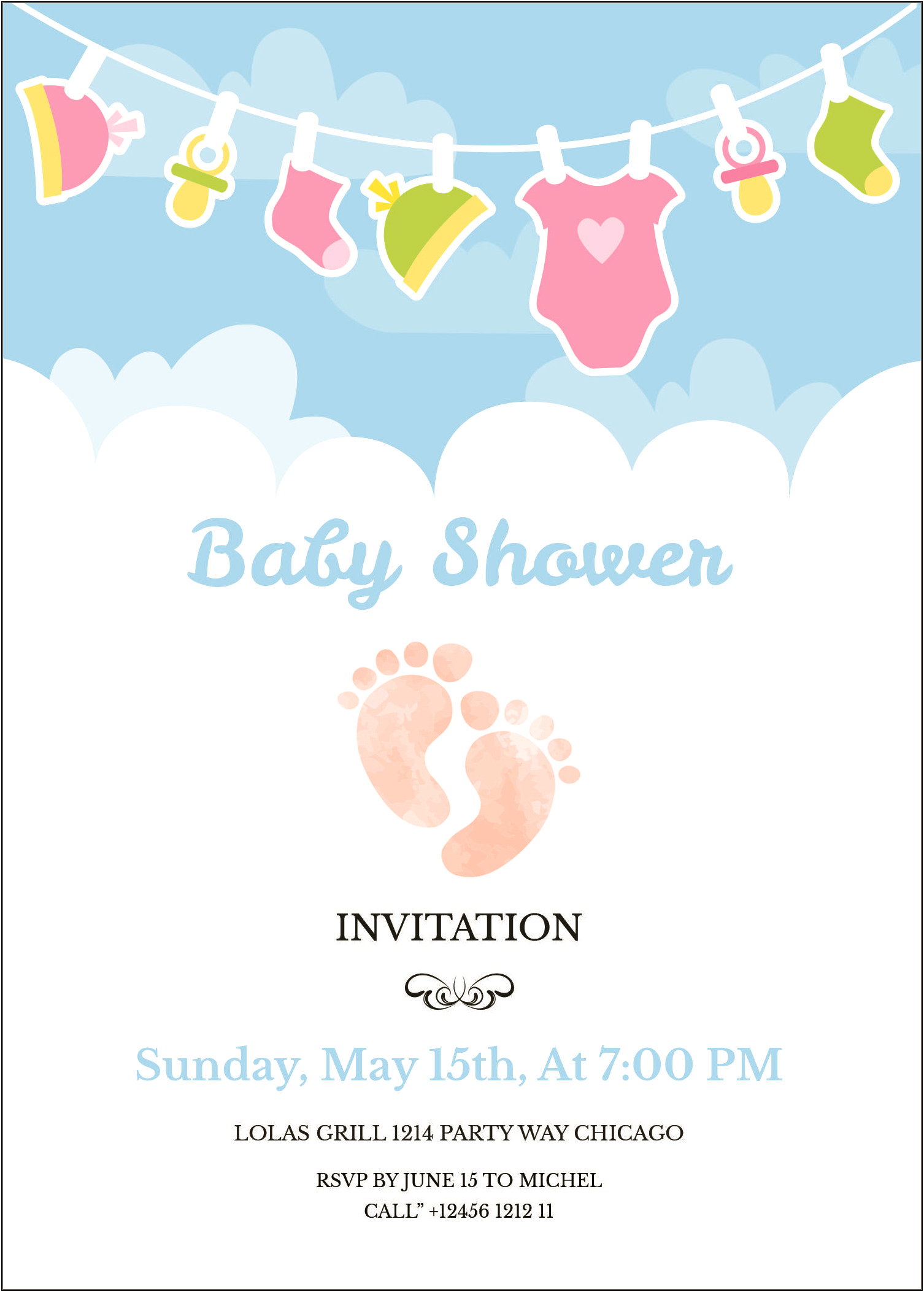 Superhero Baby Shower Invitation Templates Free