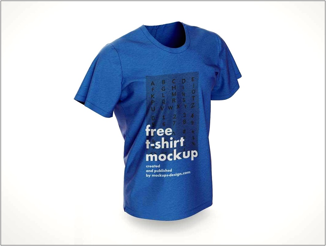 T Shirt Design Psd Template Free