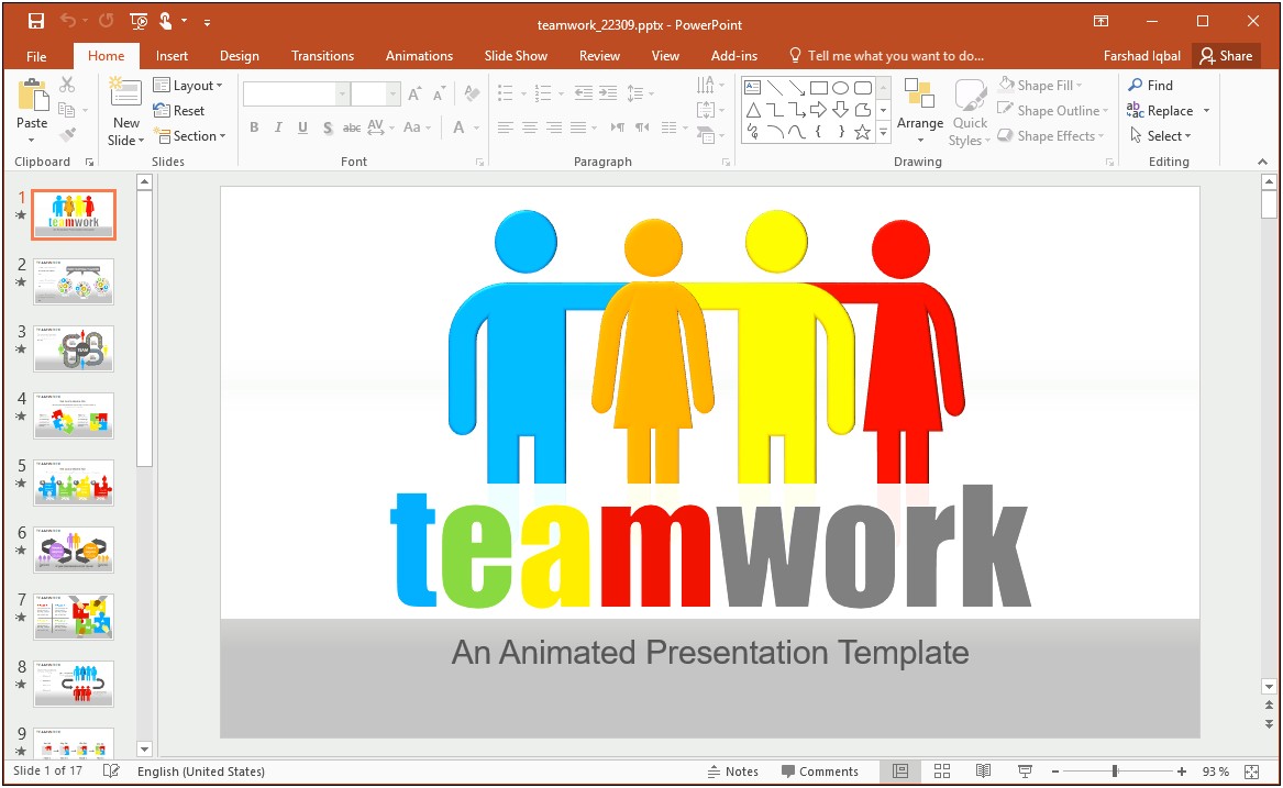 Teamwork Powerpoint Presentation Templates Free Download