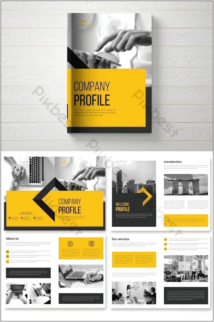 Template For Company Profile Free Download