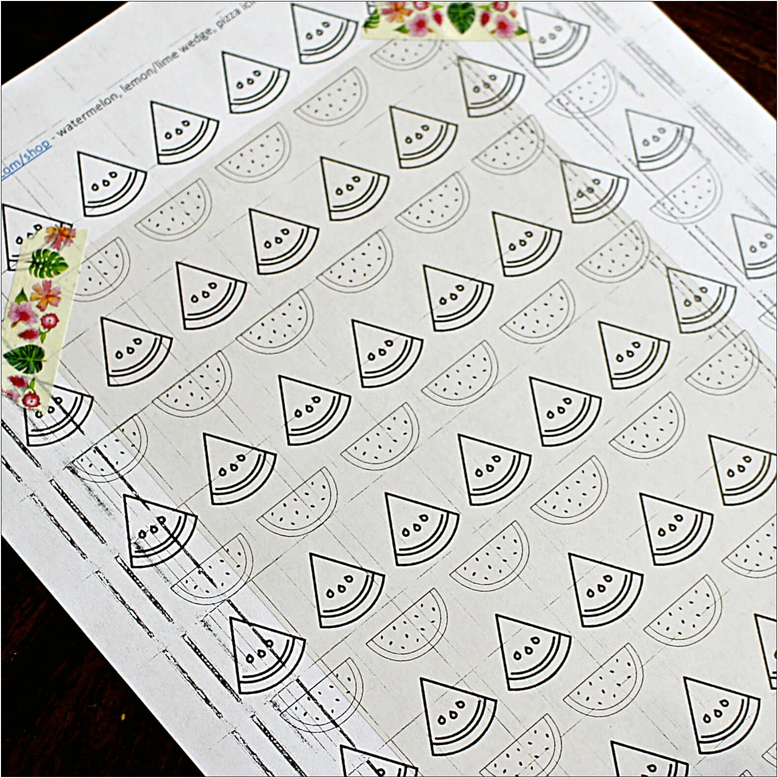 Template Free Printable Icing Practice Sheets