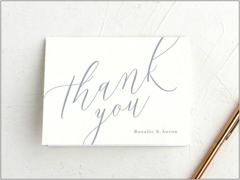 Thank You Email For Wedding Invitation