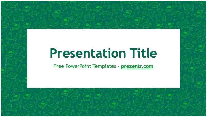 Thesis Defense Presentation Template Free Download