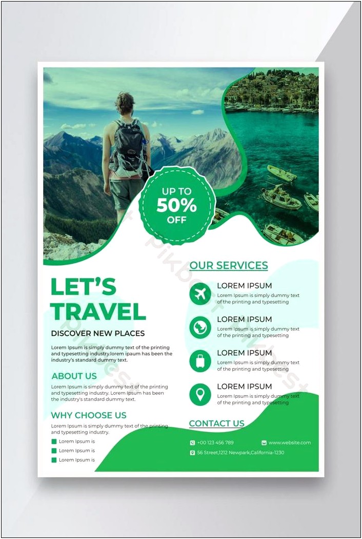 Travel Brochure Design Templates Free Download