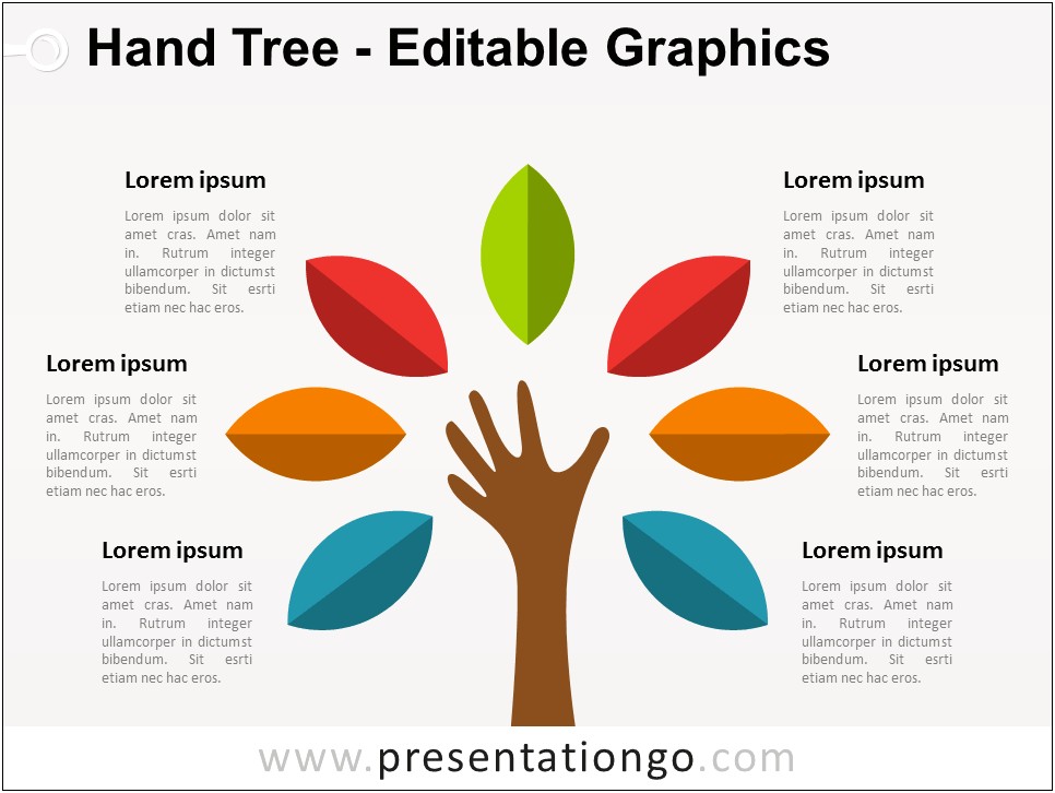 Tree Diagram Ppt Template Free Download