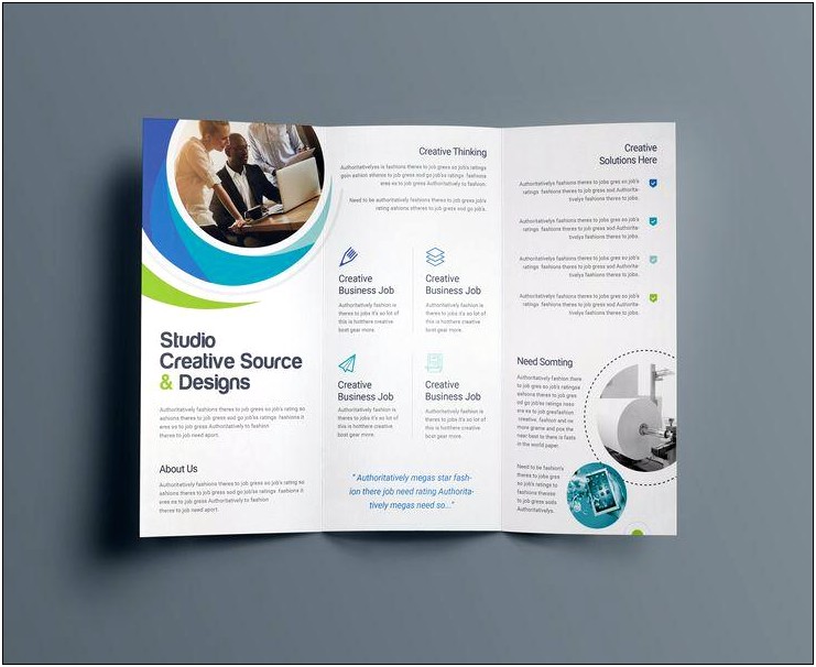 Tri Fold Brochure Template Free Download Powerpoint