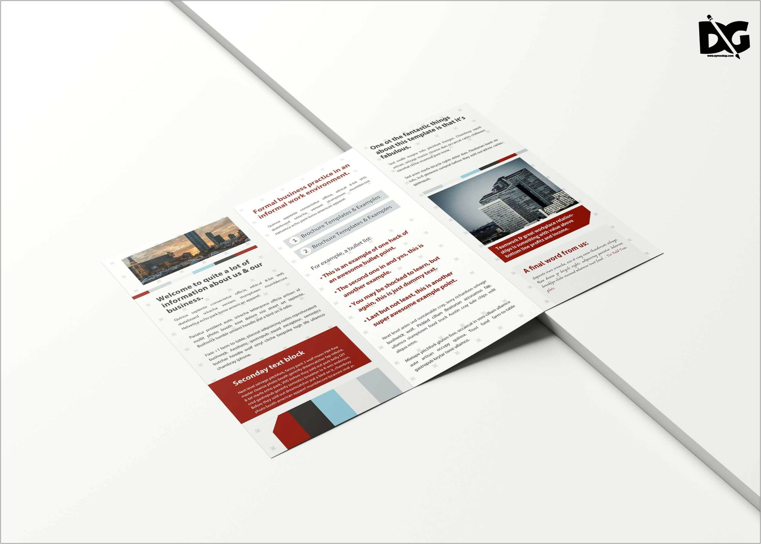 Tri Fold Brochure Template Free Download Word