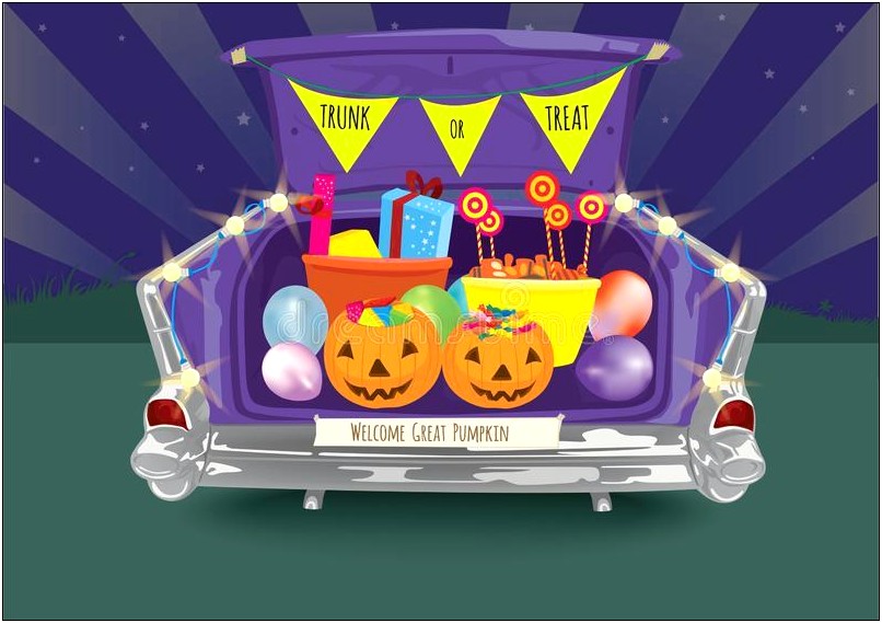 Trunk Or Treat Invitation Template Free
