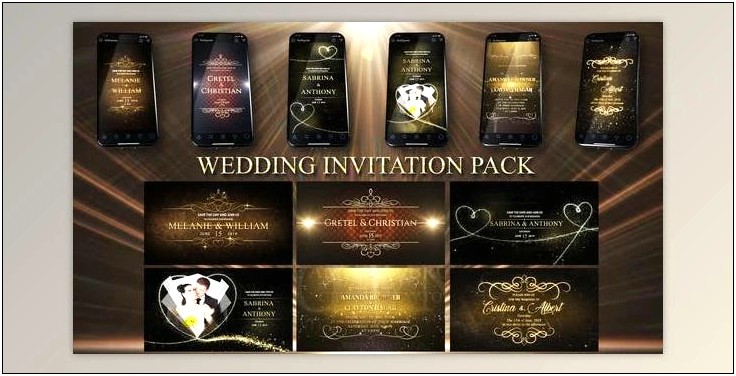 Videohive After Effects Project Wedding Invitation