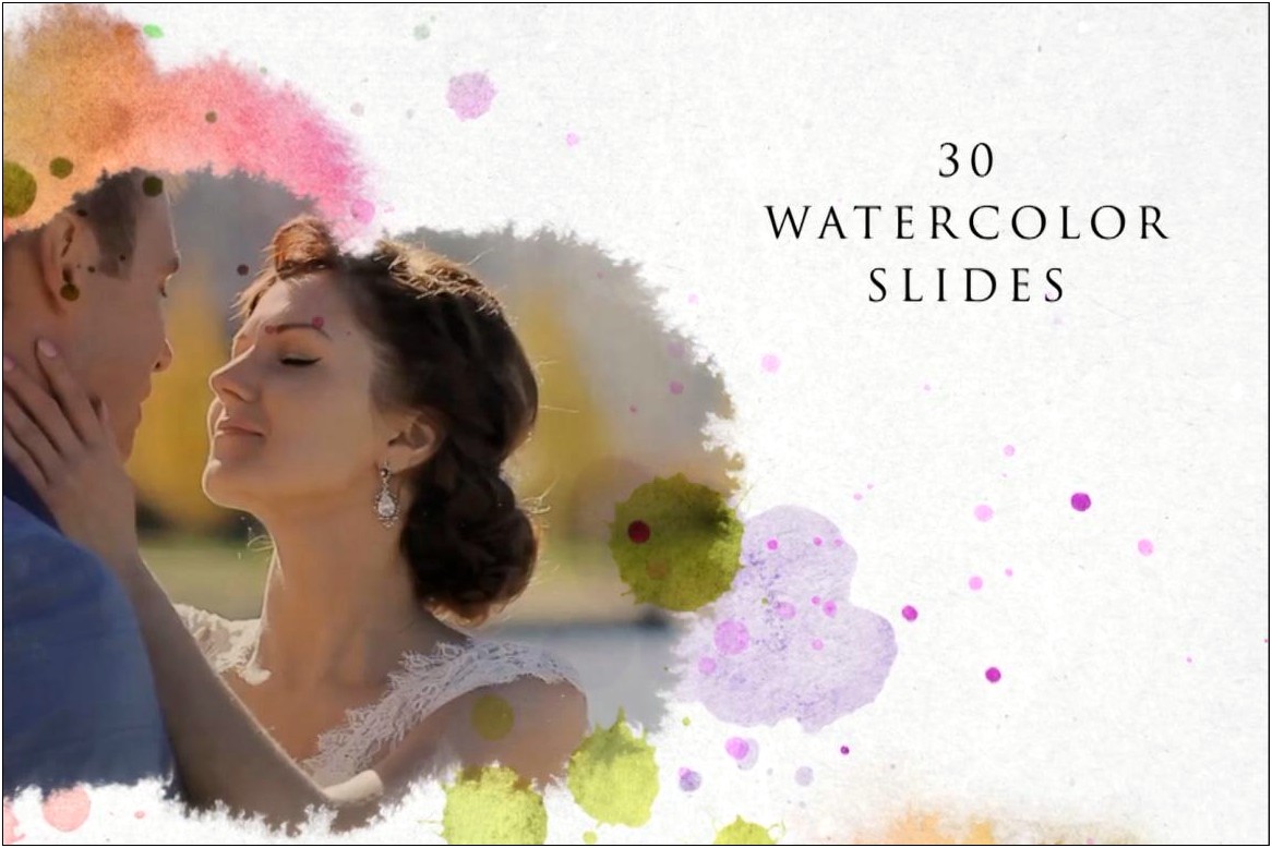 Watercolor After Effects Template Free Download