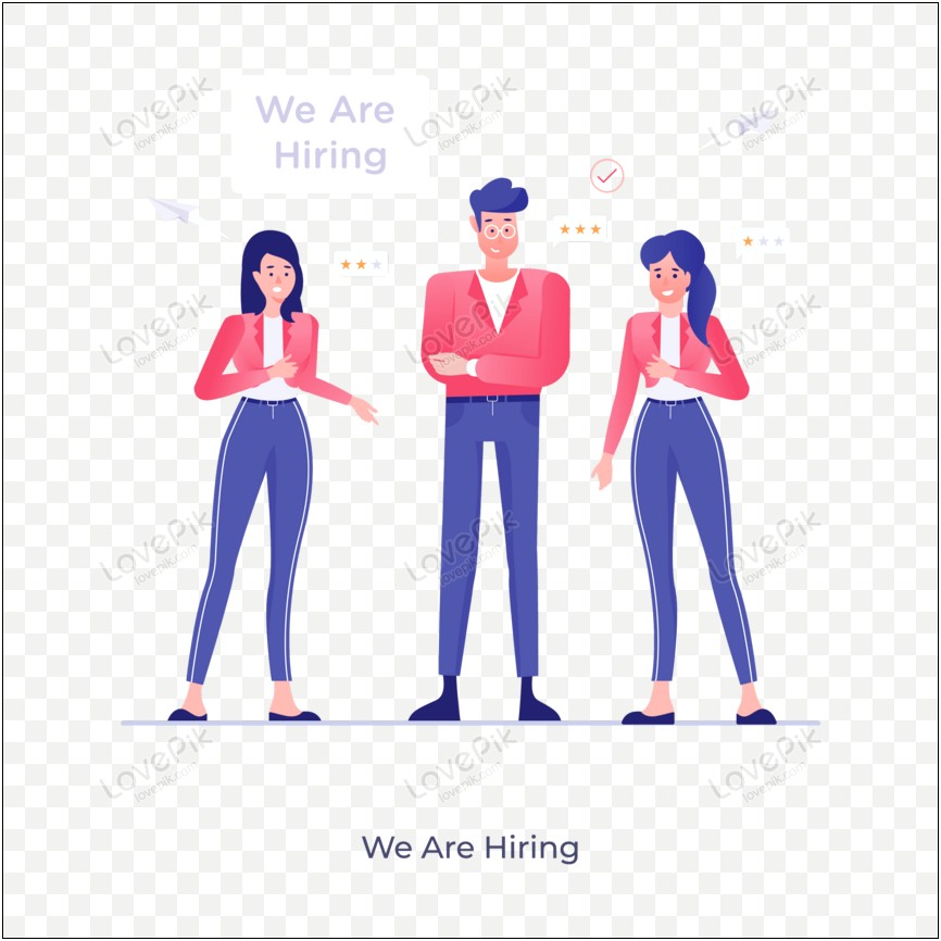 We Are Hiring Psd Template Free