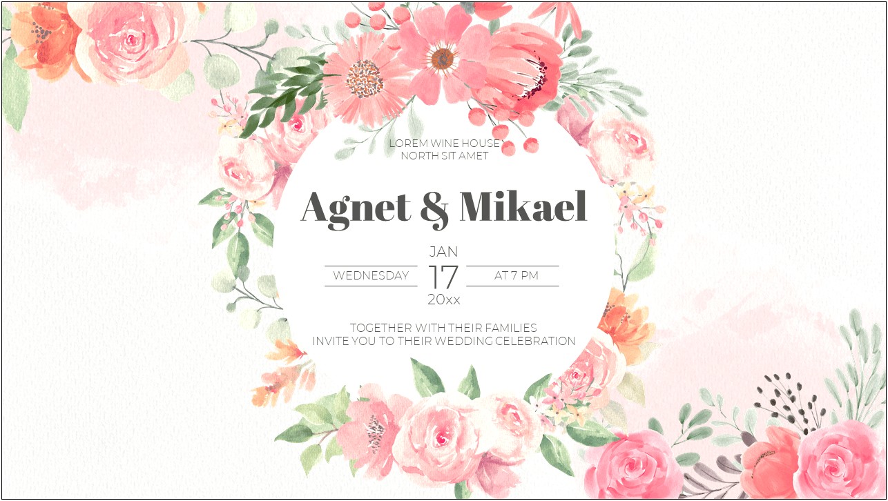 Wedding Card Ppt Templates Free Download