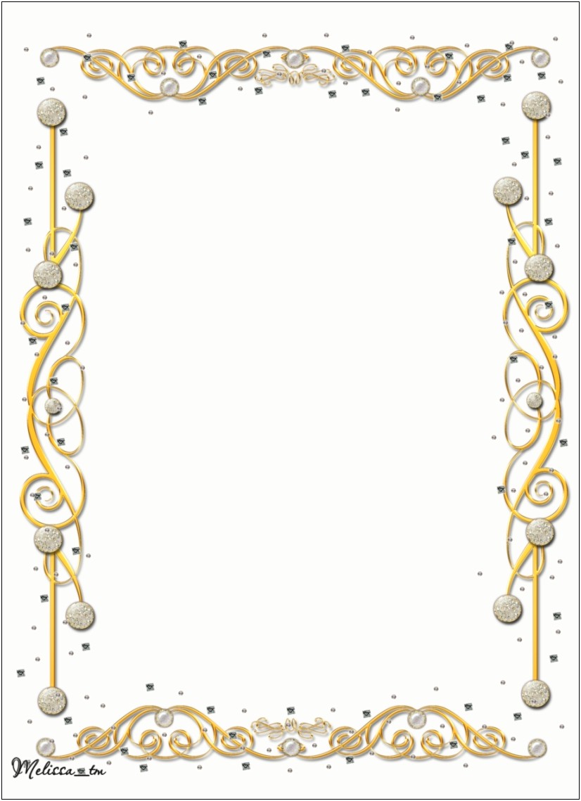 Wedding Invitation Borders And Frames Free Download