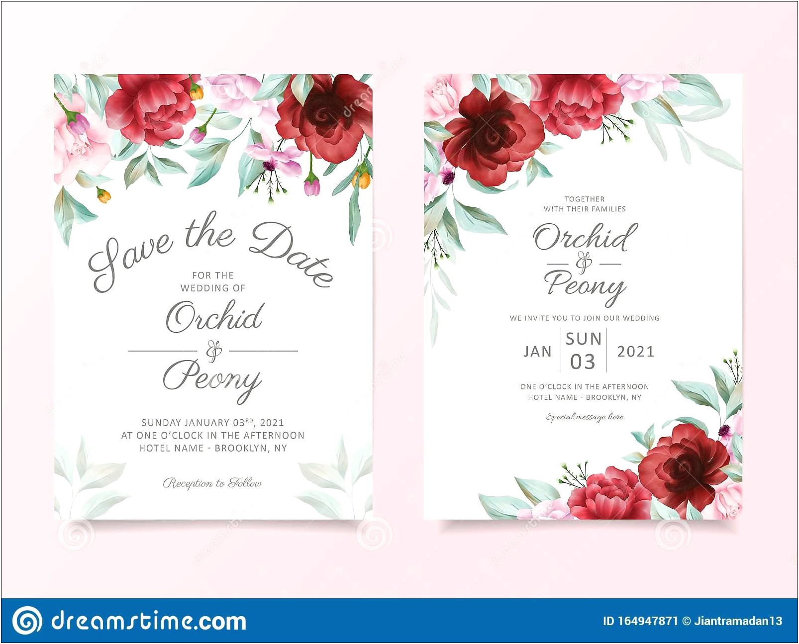 Wedding Invitation Card Background Free Download