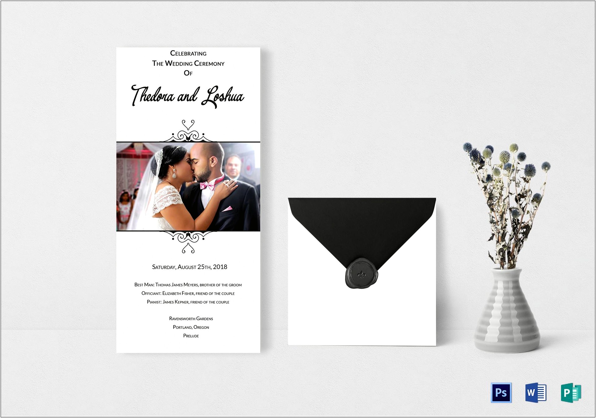 Wedding Invitation Card Format In Word