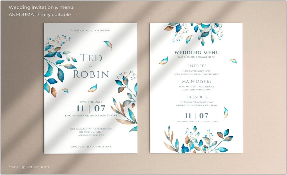 Wedding Invitation Card Size In Photoshop