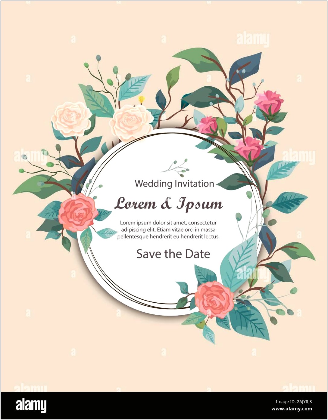 Wedding Invitation Card Vector Free Download