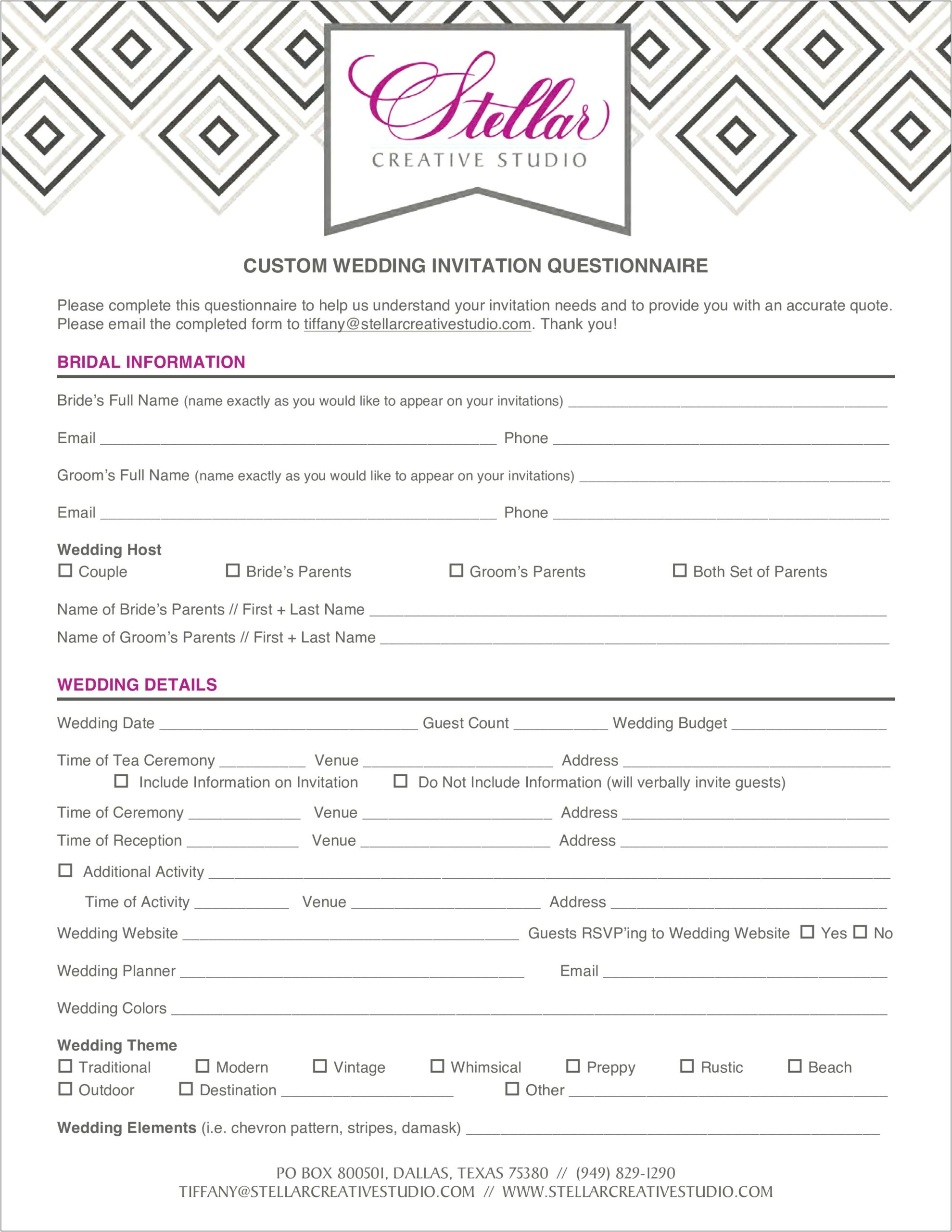 Wedding Invitation Email Template Free Download