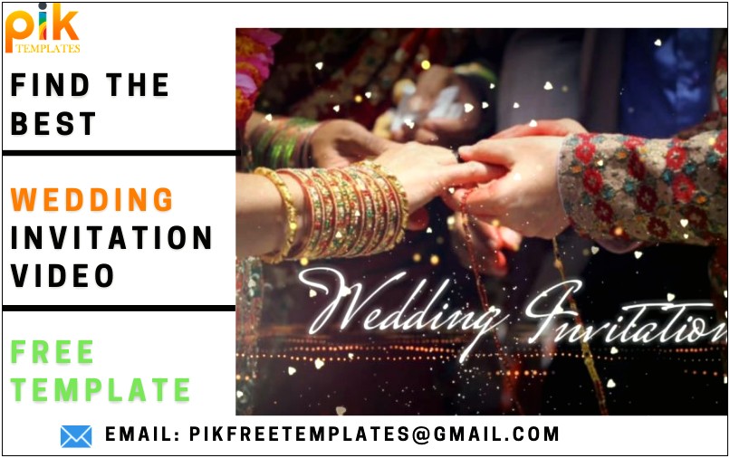 Wedding Invitation Free Templates After Effects