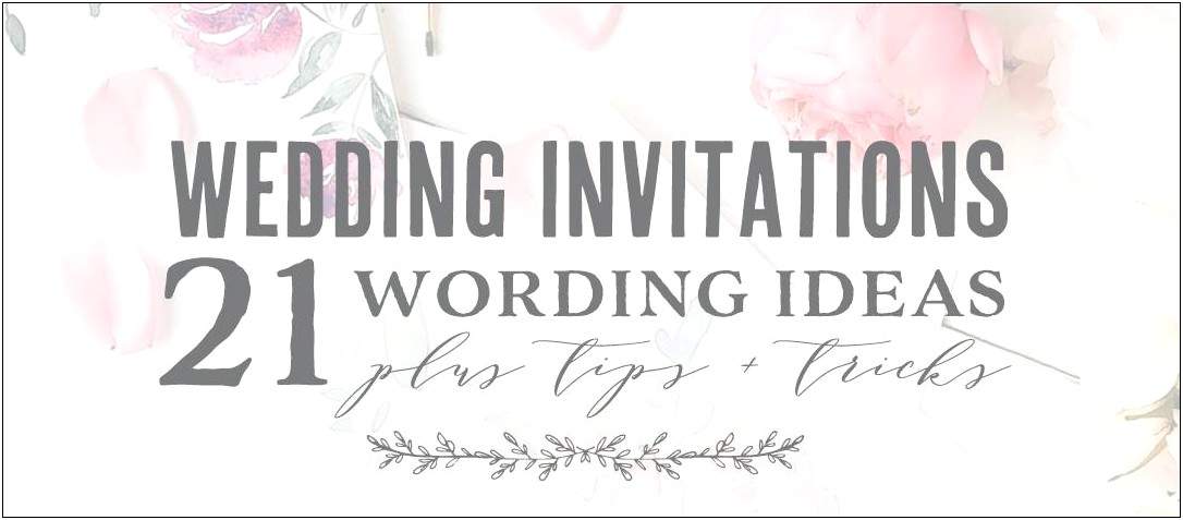 Wedding Invitation Wording Divorced Parents Both Remarried