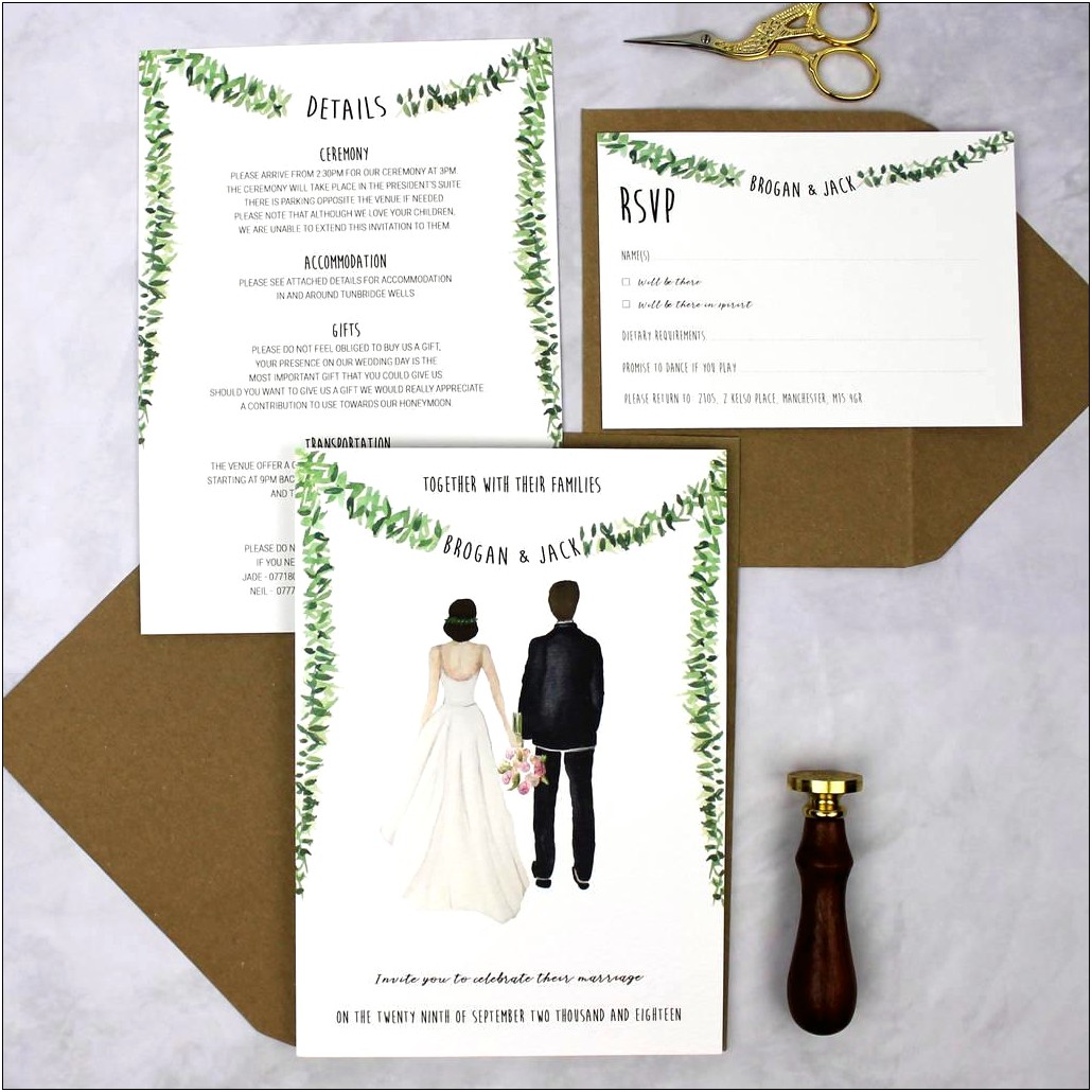 Wedding Invitations With Pictures Of Couple Free Online