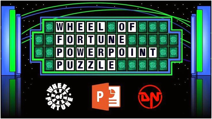 Wheel Of Fortune Powerpoint Template Download Free