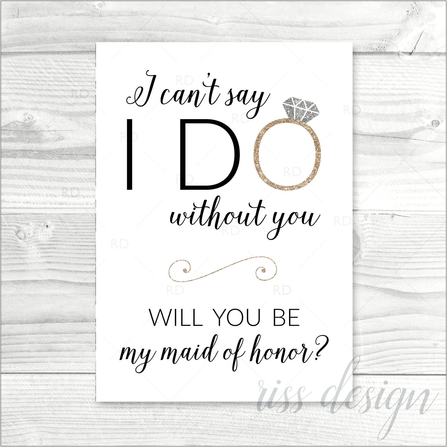 Will You Be My Bridesmaid Letter Template Free
