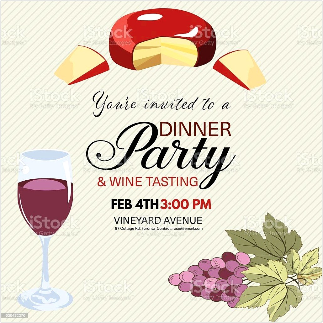 Wine And Cheese Invitations Free Templates
