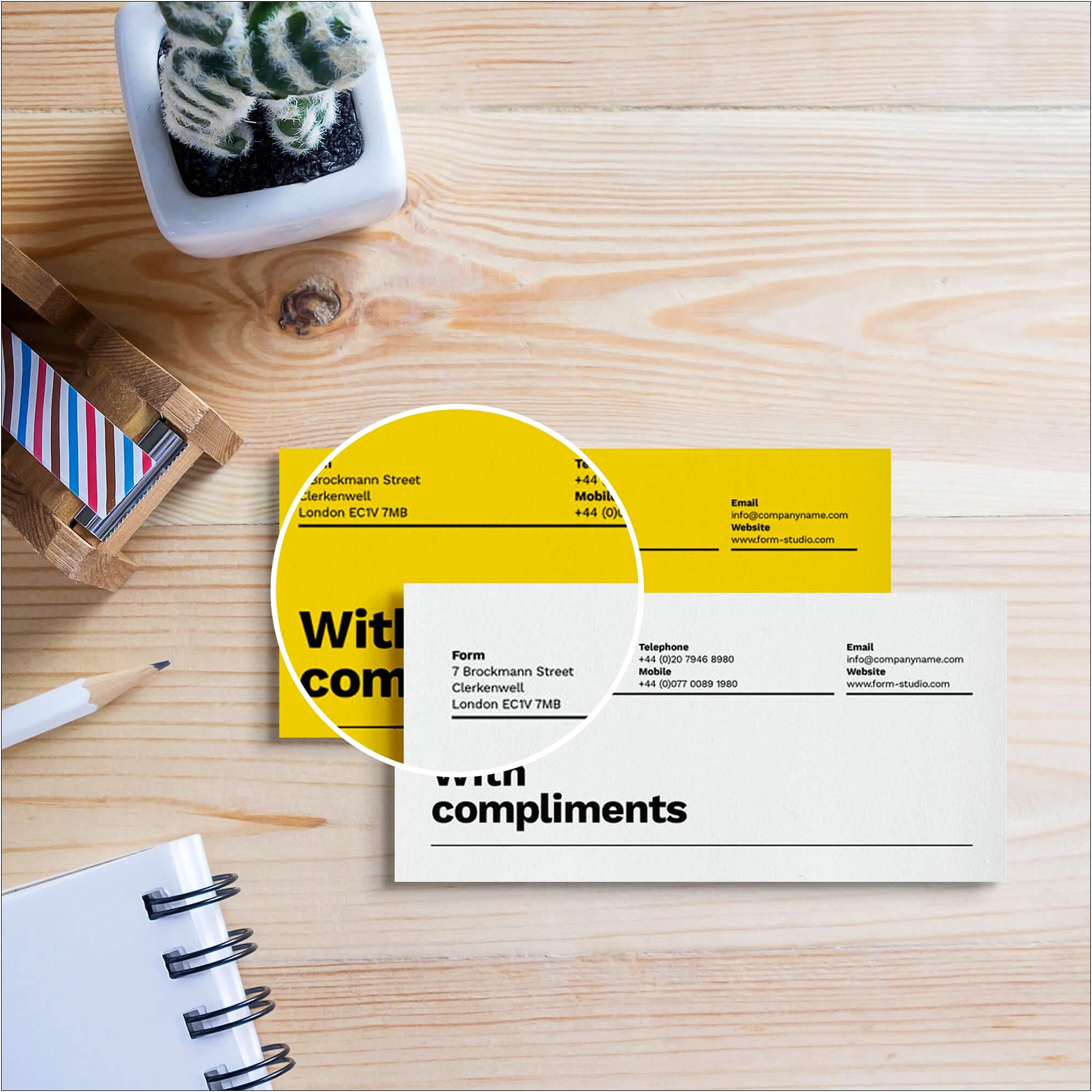 With Compliments Slip Template Free Download