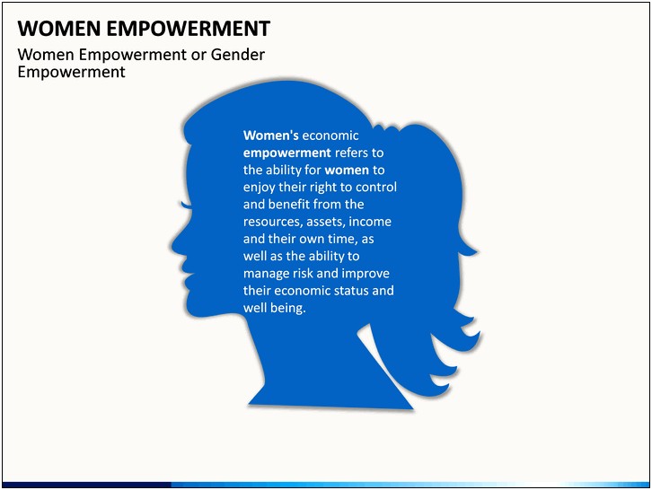 Women's Empowerment Ppt Template Download Free