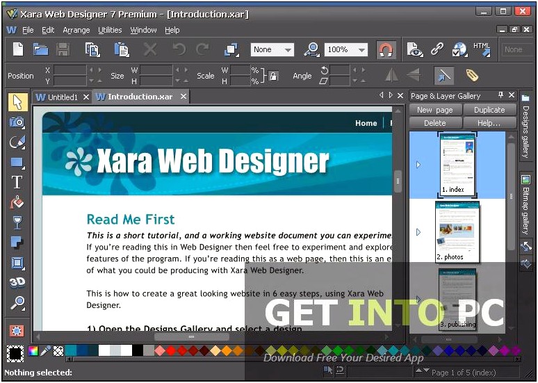 Xara Web Designer Templates Pack Download Free