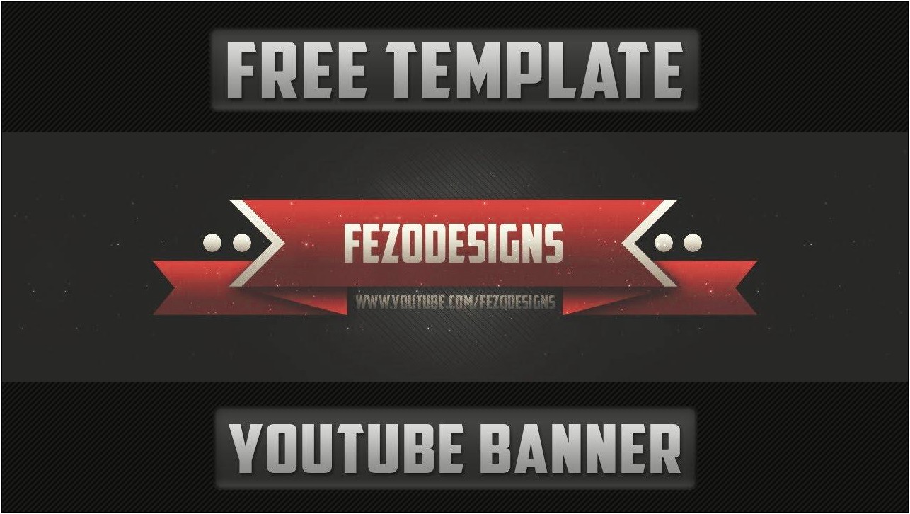 Youtube Channel Art Template Download Free