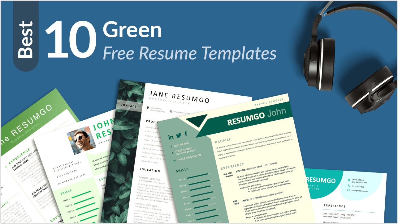 10 Of The Best Free Resume Templates